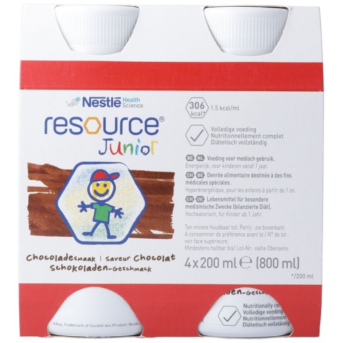 Resource Junior chocolate 4 Fl 200 ml buy online