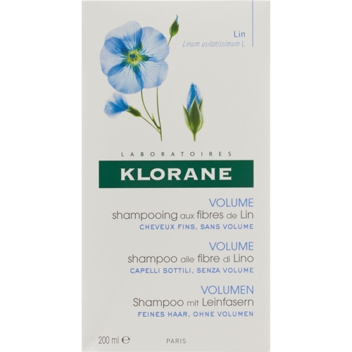 Klorane flax fiber shampoo 200 ml buy online