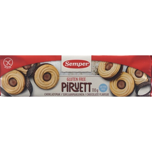 Semper Piruett biscuit Choco gluten-free 110 g buy online