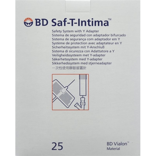 BD Saf-T-Intima 22G 0.9x19mm blue 25 pcs buy online