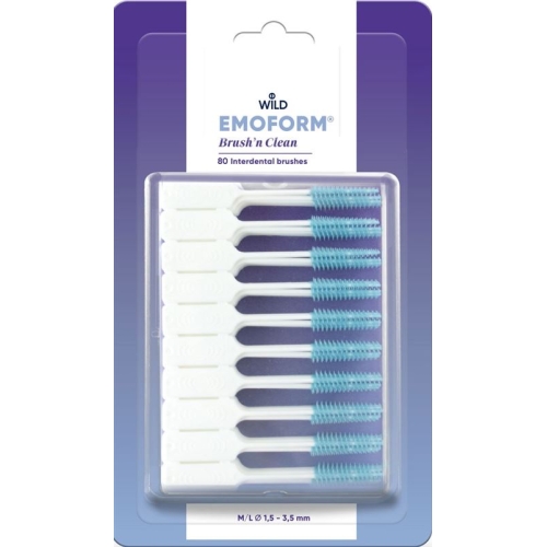 Emoform Brush'n Clean Familienpackung 80 Stück buy online