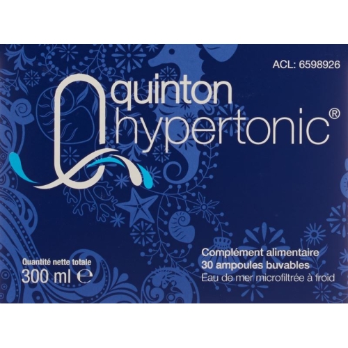 Quinton Hypertonic 21g / l 30 pcs Trinkamp buy online