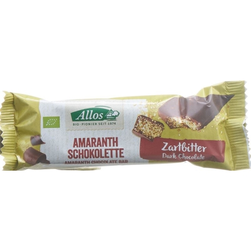 Allos Schokolette Amaranth Zartbitter 25g buy online