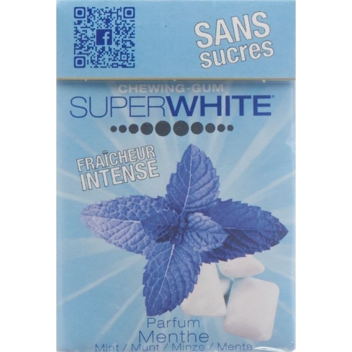 Super White chewing sugar-free white box 25 g buy online