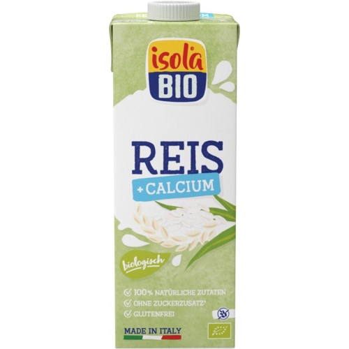 Isola Bio rice drink with calcium tetra 1 lt buy online