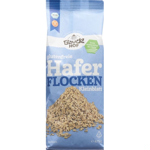 Bauckhof oatmeal Kleinblatt gluten free Btl 475g buy online