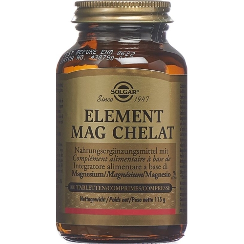 Solgar Element Mag Chelat Tabletten 100 Stück buy online