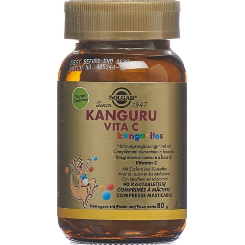 Solgar Kanguru Vita C Kautabletten 90 Stück buy online