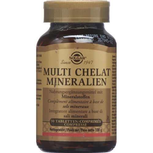 Solgar Multi Chelat Mineralien Tabletten 90 Stück buy online