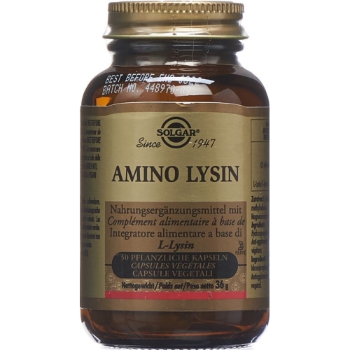 Solgar Amino Lysin Kapseln 50 Stück buy online