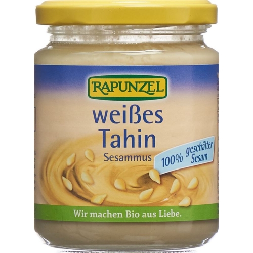 Rapunzel Tahini without salt white glass 250 g buy online