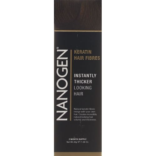 Nanogen Thickening Fibers dark brown 30g buy online