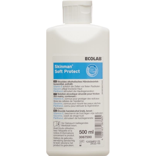 Skinman Soft Prot Alk Händedesinfekt 500ml buy online