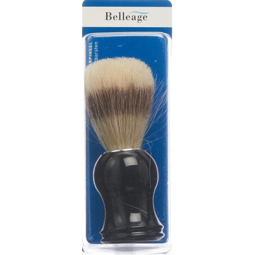 Belleage shaving brush natural bristles plastic handle buy online