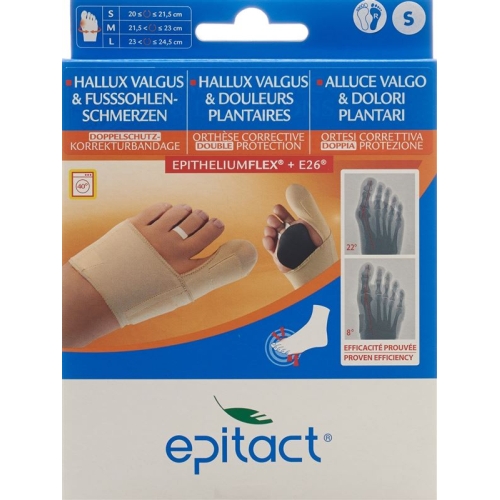 Epitact flexible double protective bandage correction hallux valgus TAG S 20-21.5cm right buy online