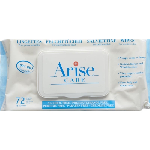 Arise Swiss Baby Care Wipes Body & Face 72 pcs buy online