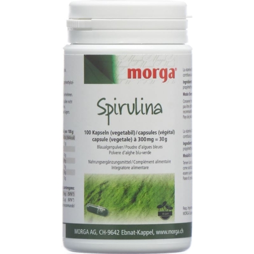 Morga Spirulina Vegicaps 100 pcs buy online