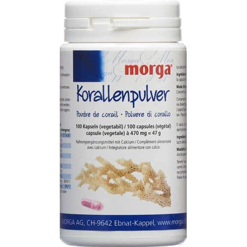 Morga coral powder Vegicaps 100 pcs buy online