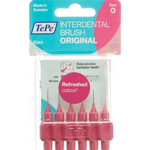 TePe Interdental Brush 0.4mm pink Blist 6 pcs buy online