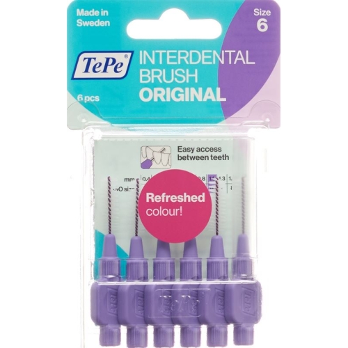 TePe Interdental Brush 1.1mm purple Blist 6 pcs buy online