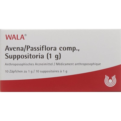 Wala Avena/passiflora Comp Zäpfchen Kind 10 Blister 1g buy online