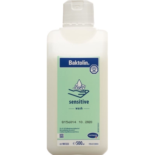 Baktolin sensitive cleanser 500 ml buy online