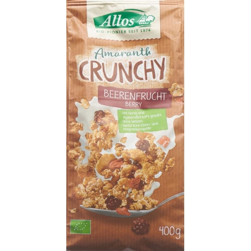 Allos Amaranth Crunchy berry fruit 400 g buy online