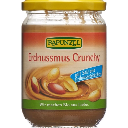 Rapunzel Crunchy Peanut Butter with salt 500g buy online