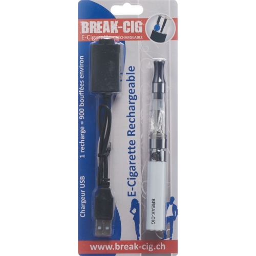 Break Cig E-Cigarette Refillable White F buy online