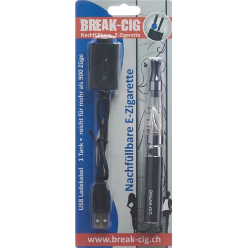 Break Cig E-Cigarette Refillable Black F buy online