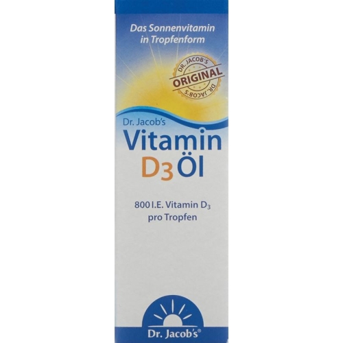 Dr. Jacob's Vitamin D3 Öl 20ml buy online