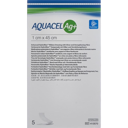 AQUACEL Ag + tamponade 1x45cm 5 pcs buy online