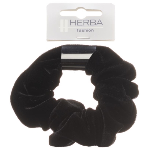 Herba Scunci 11cm black velvet buy online