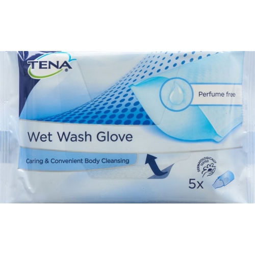 TENA Wet Wash Glove unscented 5 pcs buy online