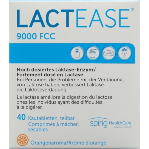 Lactease 9000 FCC Kautabl divisible 40 pcs buy online