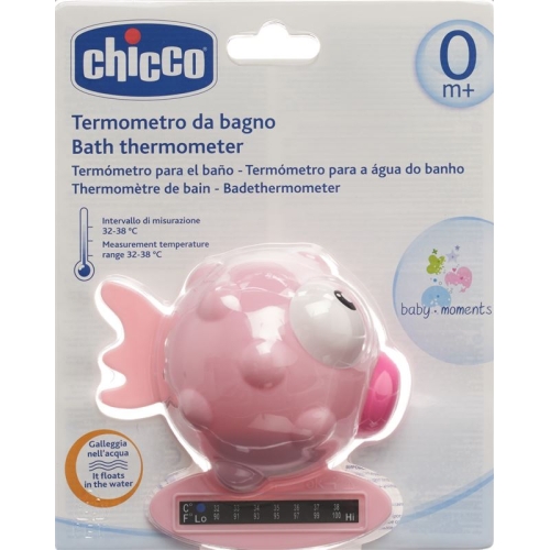 Chicco Bath Thermometer Globe Fish pink 0m + buy online