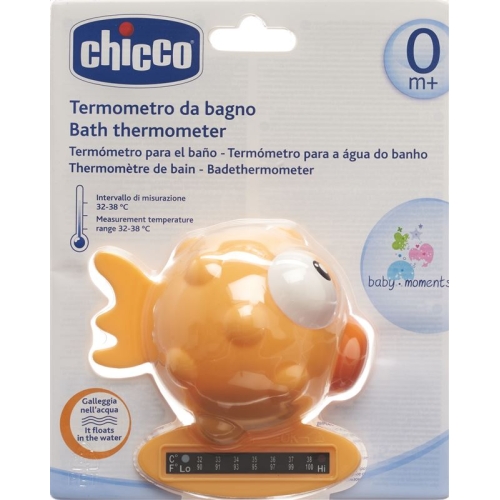 Chicco Bath Thermometer Globe Fish Orange 0m + buy online