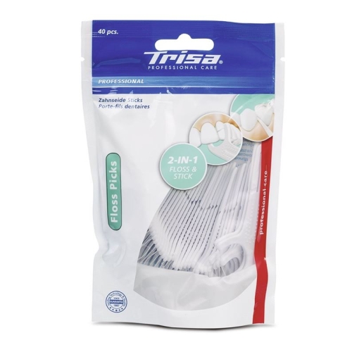 Trisa Floss Picks Professional 40 pcs buy online