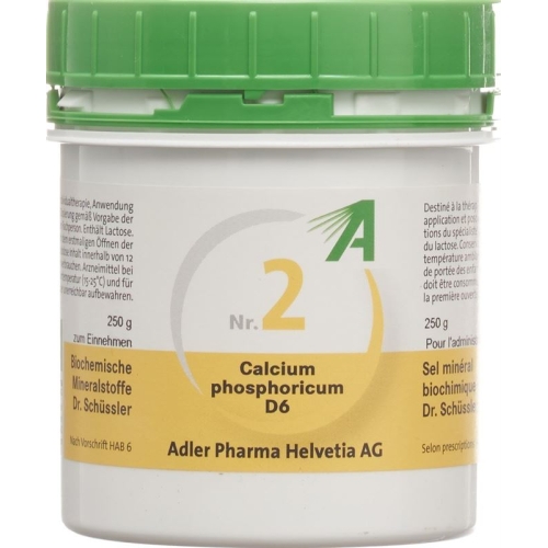 Adler Schüssler Nr2 Calcium phosphate tbl D 6250 g buy online