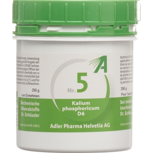 Adler Schüssler Nr5 Kalium phosphoricum tbl D 6250 g buy online