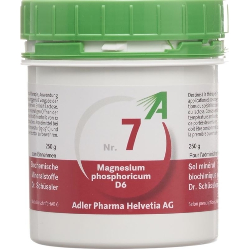 Adler Schüssler NR7 magnesium phosphoricum tbl D 6250 g buy online