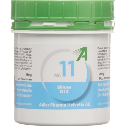 Adler Schüssler Silica n ° 11 250 g tbl D12 buy online