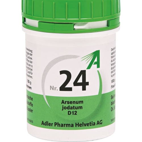 Adler Schüssler NR24 Arsenum iodatum tbl D 12 100 g buy online