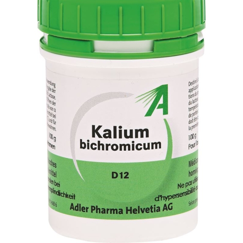 Adler Schüssler NR27 potassium dichromate tbl D 12 100 g buy online