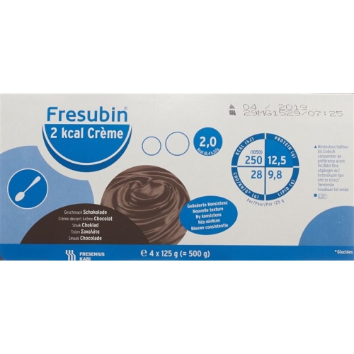 Fresubin 2 kcal chocolate cream 4 x 125 g buy online