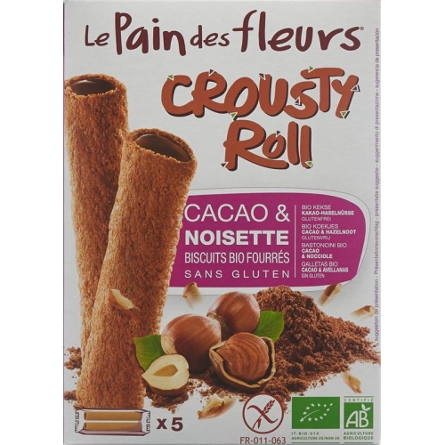 Blumenbrot Crousty Roll Kakao-Haselnüsse Glutenfrei Bio 125g buy online