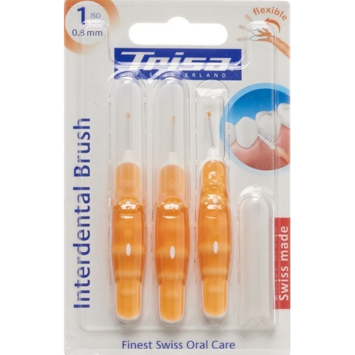 Trisa interdental brush ISO 1 0.8mm 3 pieces buy online