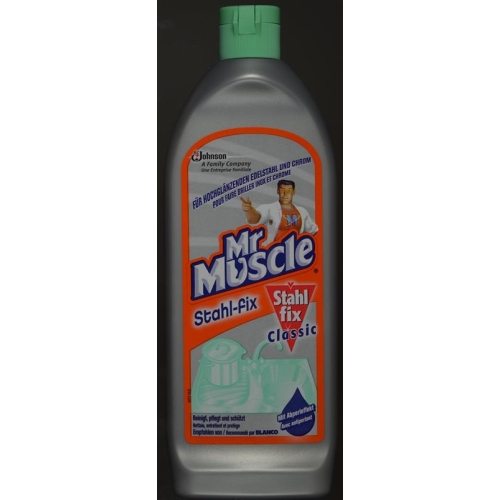 Mr Muscle chrome steel cleaner steel fixed 200 ml buy online