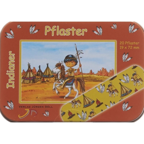 Döll adhesive plasters 19x72mm Indians Ds 20 pcs buy online