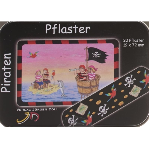 Döll adhesive plasters 19x72mm pirates Ds 20 pcs buy online